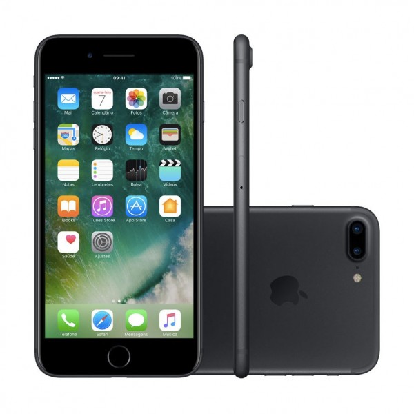 iPhone 7 Plus 32GB Preto Fosco 4G Desbloqueado - EXCELENTE ESTADO